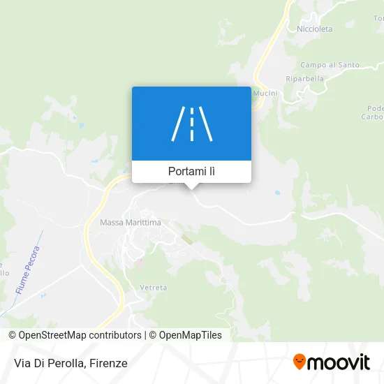 Mappa Via Di Perolla