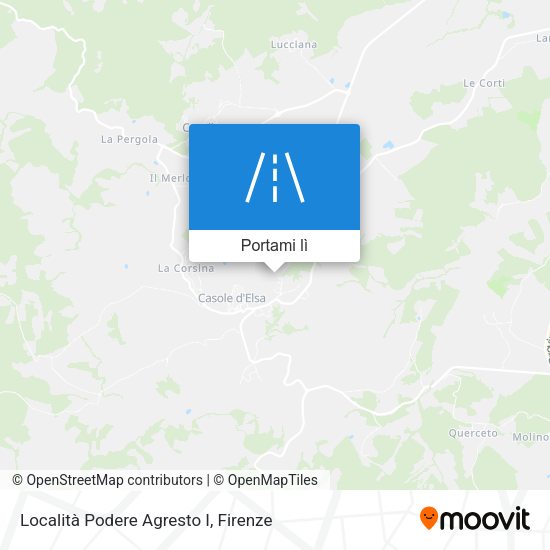 Mappa Località Podere Agresto I