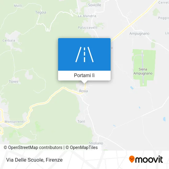 Mappa Via Delle Scuole