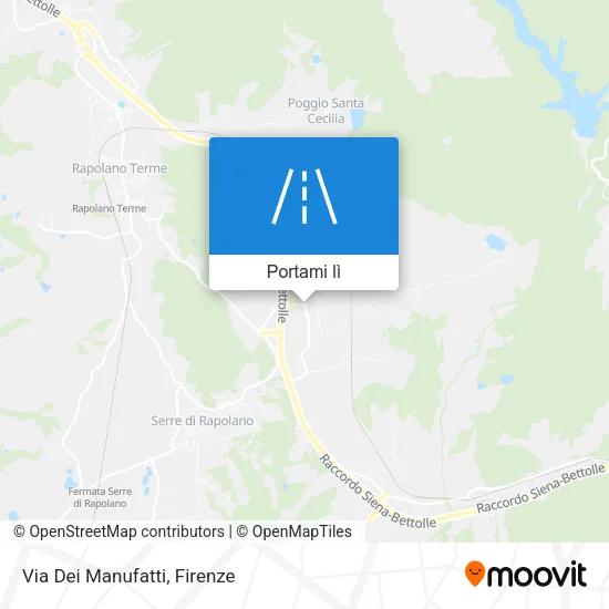 Mappa Via Dei Manufatti