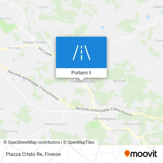 Mappa Piazza Cristo Re