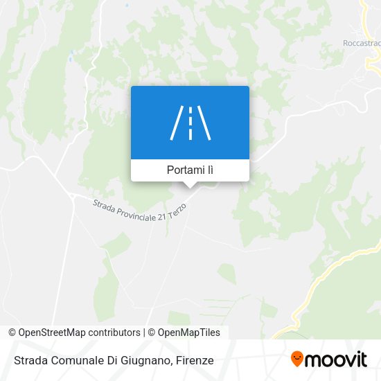 Mappa Strada Comunale Di Giugnano