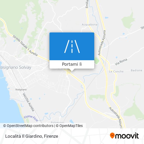 Mappa Località Il Giardino