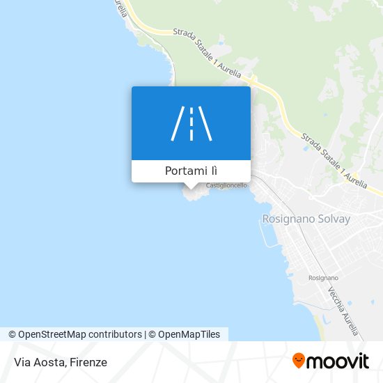 Mappa Via Aosta