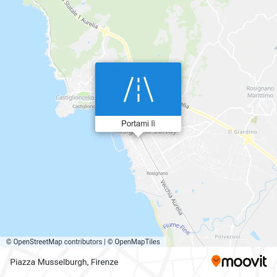 Mappa Piazza Musselburgh