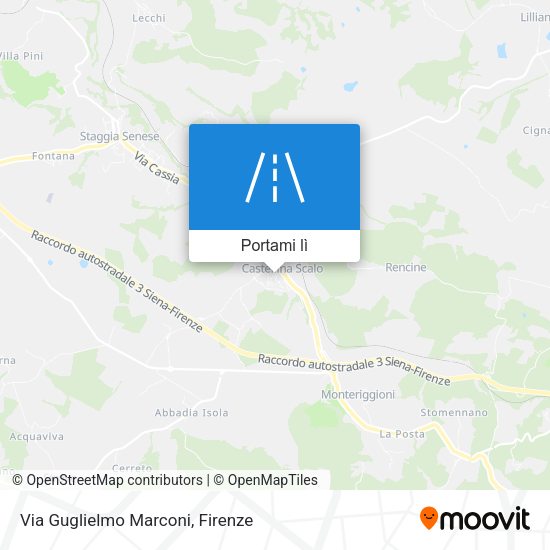 Mappa Via Guglielmo Marconi