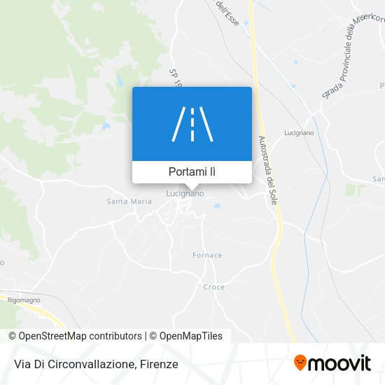 Mappa Via Di Circonvallazione