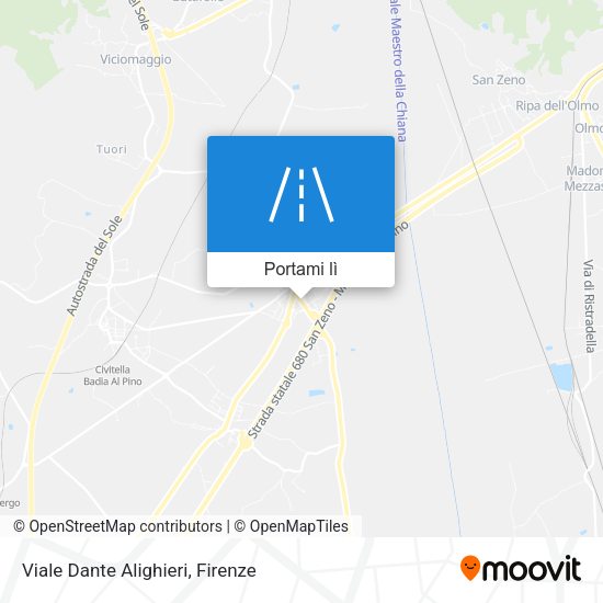 Mappa Viale Dante Alighieri