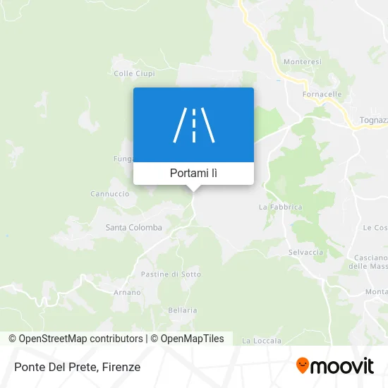 Mappa Ponte Del Prete