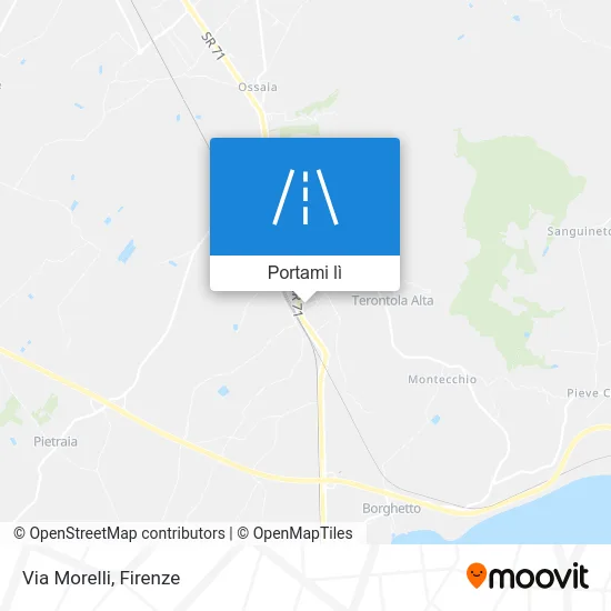 Mappa Via Morelli