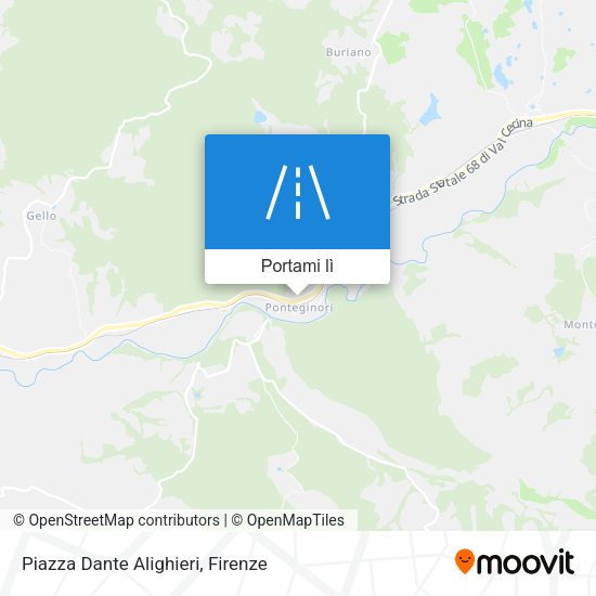 Mappa Piazza Dante Alighieri