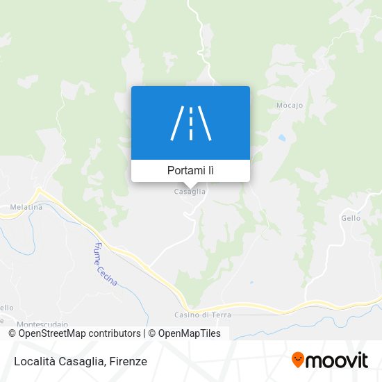 Mappa Località Casaglia