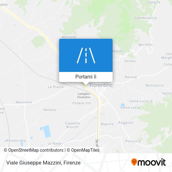 Mappa Viale Giuseppe Mazzini