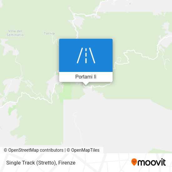Mappa Single Track (Stretto)