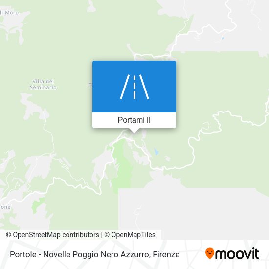 Mappa Portole - Novelle Poggio Nero Azzurro
