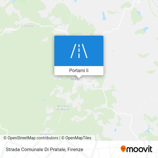 Mappa Strada Comunale Di Pratale