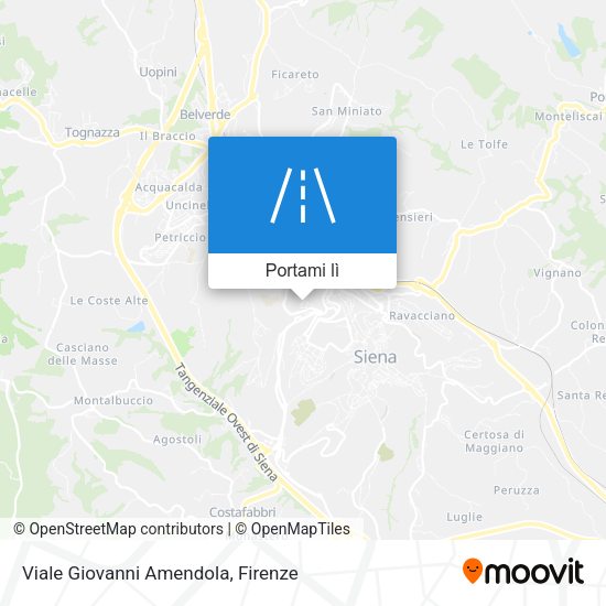 Mappa Viale Giovanni Amendola