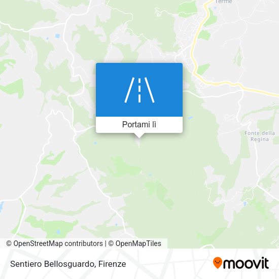 Mappa Sentiero Bellosguardo