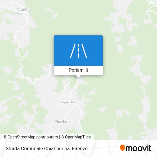 Mappa Strada Comunale Chiannerina
