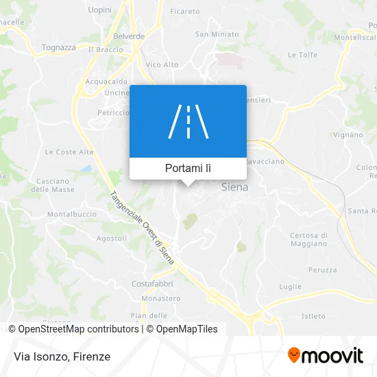 Mappa Via Isonzo