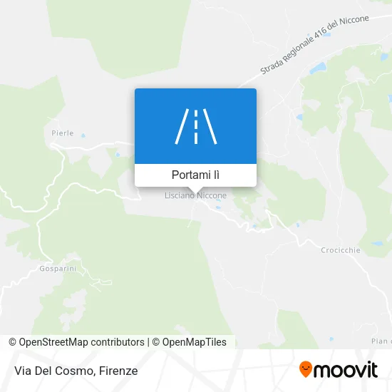 Mappa Via Del Cosmo