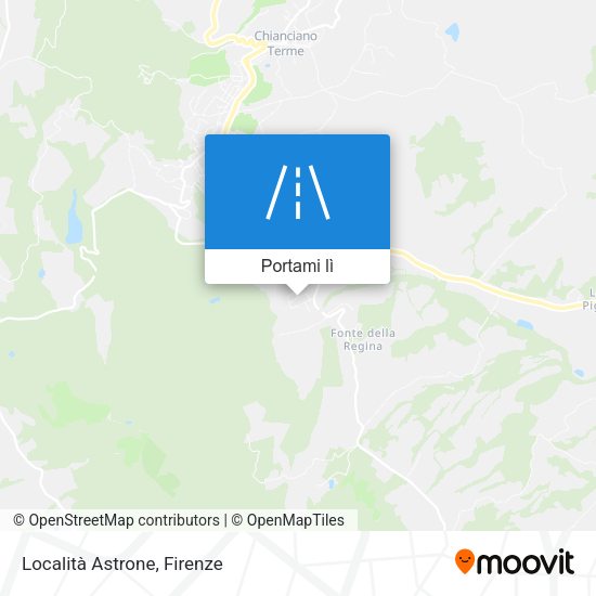 Mappa Località Astrone