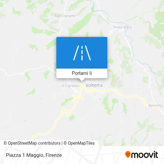 Mappa Piazza 1 Maggio