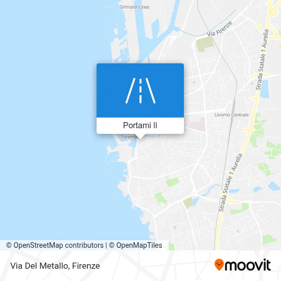 Mappa Via Del Metallo