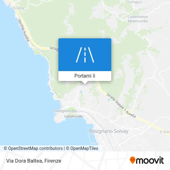 Mappa Via Dora Baltea