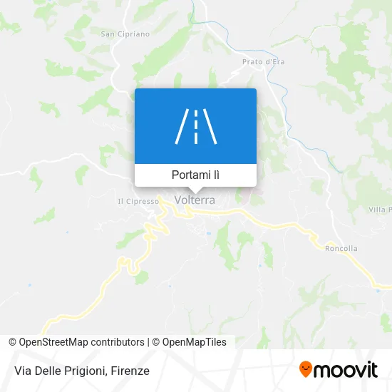 Mappa Via Delle Prigioni