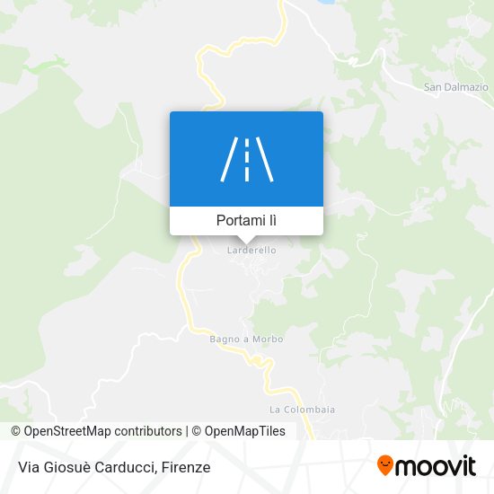 Mappa Via Giosuè Carducci
