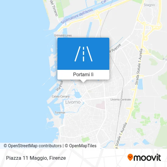 Mappa Piazza 11 Maggio