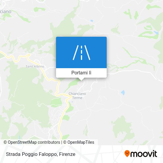 Mappa Strada Poggio Faloppo