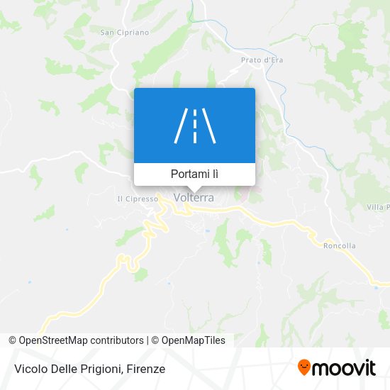 Mappa Vicolo Delle Prigioni