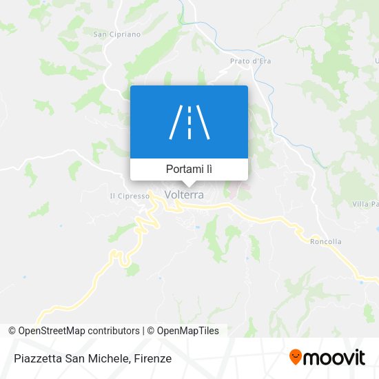 Mappa Piazzetta San Michele