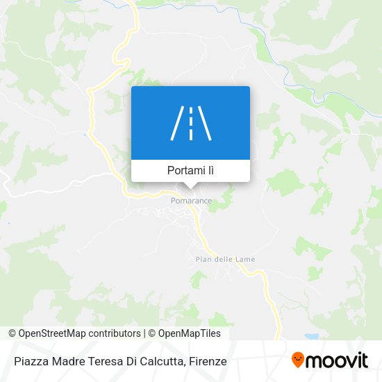 Mappa Piazza Madre Teresa Di Calcutta