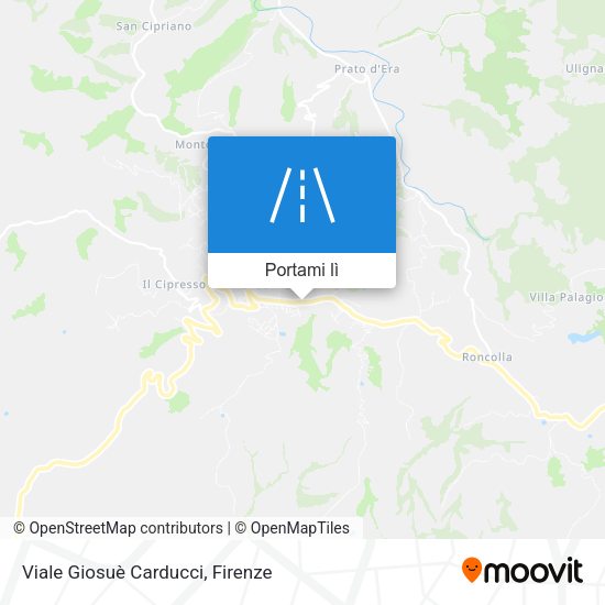 Mappa Viale Giosuè Carducci