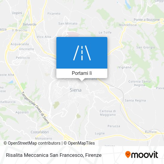 Mappa Risalita Meccanica San Francesco