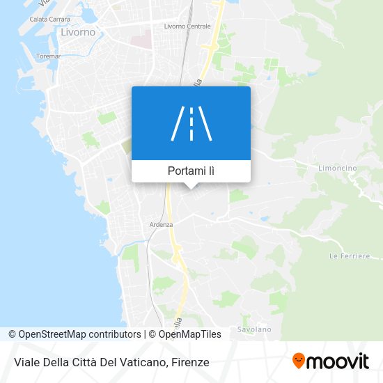 Mappa Viale Della Città Del Vaticano