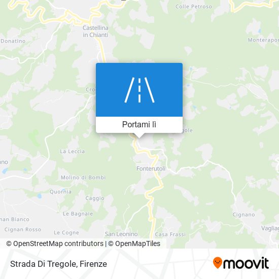 Mappa Strada Di Tregole