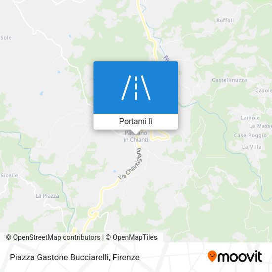 Mappa Piazza Gastone Bucciarelli