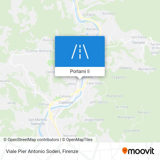 Mappa Viale Pier Antonio Soderi