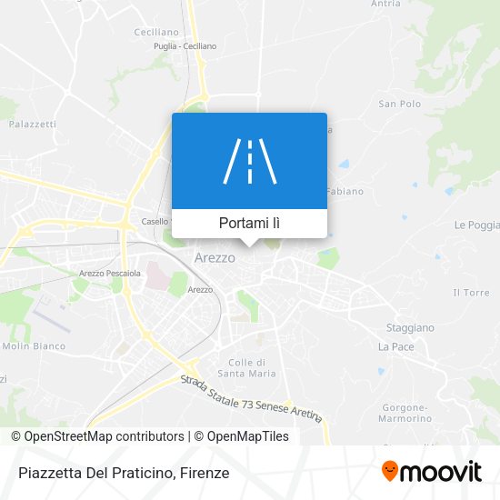 Mappa Piazzetta Del Praticino