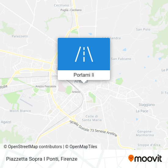 Mappa Piazzetta Sopra I Ponti