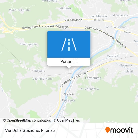 Mappa Via Della Stazione