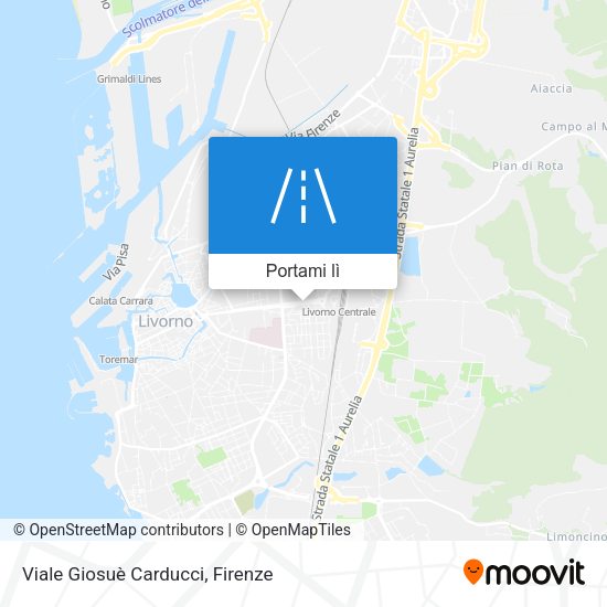 Mappa Viale Giosuè Carducci