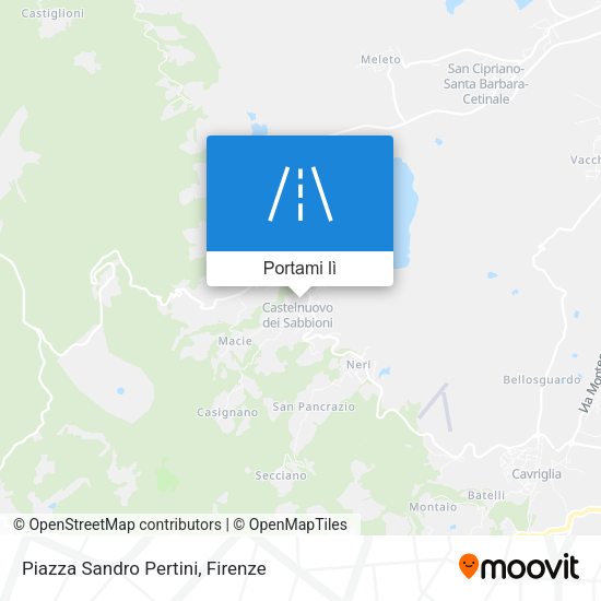 Mappa Piazza Sandro Pertini