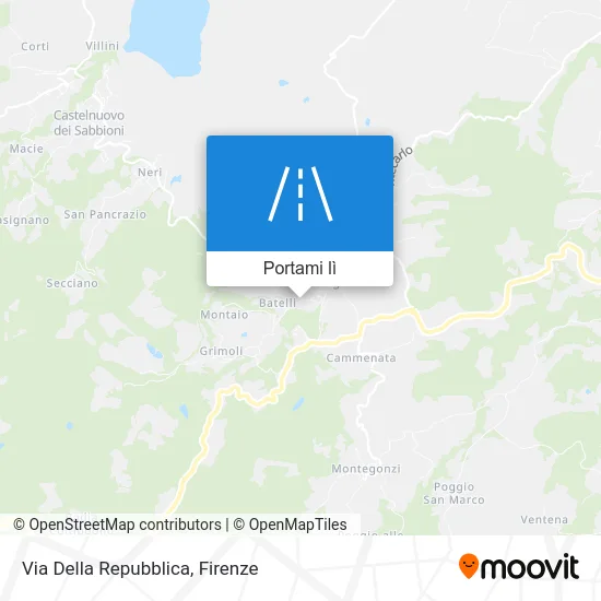 Mappa Via Della Repubblica