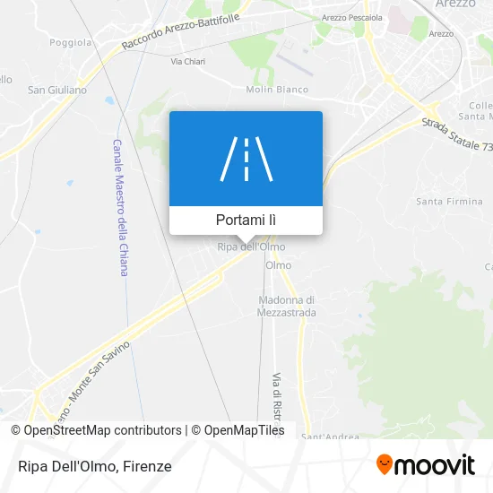 Mappa Ripa Dell'Olmo