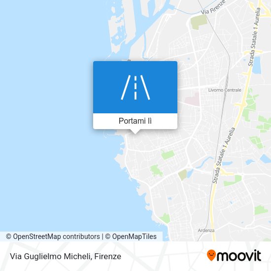 Mappa Via Guglielmo Micheli